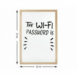 Weißes Brett The WIFI Password