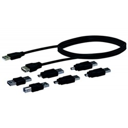 Schwaiger USB Kabel 2,0 Universalanschlussset CAUSET531