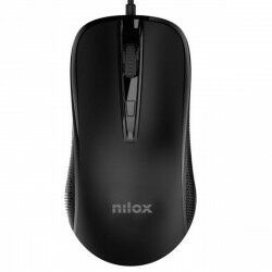 Mouse Nilox MOUSB1014 Schwarz