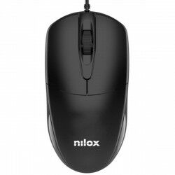 Mouse Nilox MOUSB1011 Schwarz