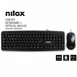 Tastatur mit Maus Nilox...